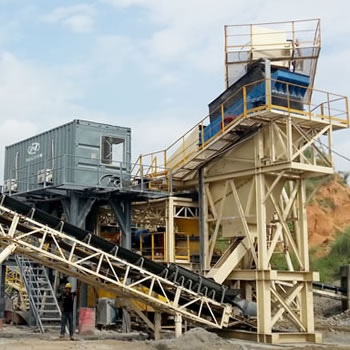 印度尼西亚某公司300t/h建筑用骨料生产线