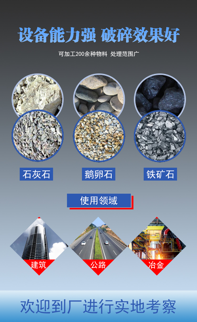 旋回破碎机应用范围